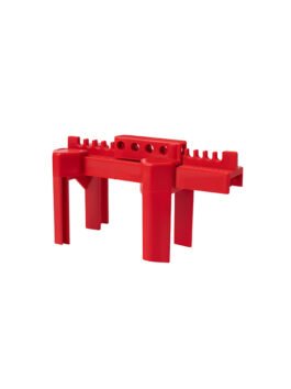 F01: Bloqueio de Válvula Esfera em Nylon Pequena