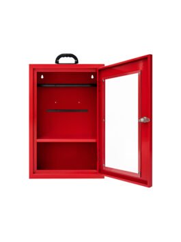 2002: Estação de Bloqueio com Porta em Acrílico | 20 Posições | 01 Prateleira