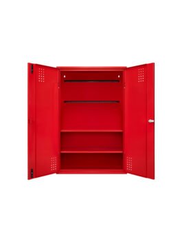 2031: Estação de Bloqueio com 02 Portas em Aço Carbono | 50 Posições | 02 Prateleiras